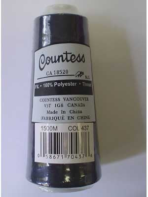 Countess Serger Thread, Polyester, 40/2, 1500M