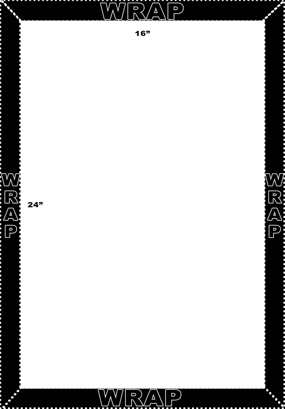 Toile photo portrait