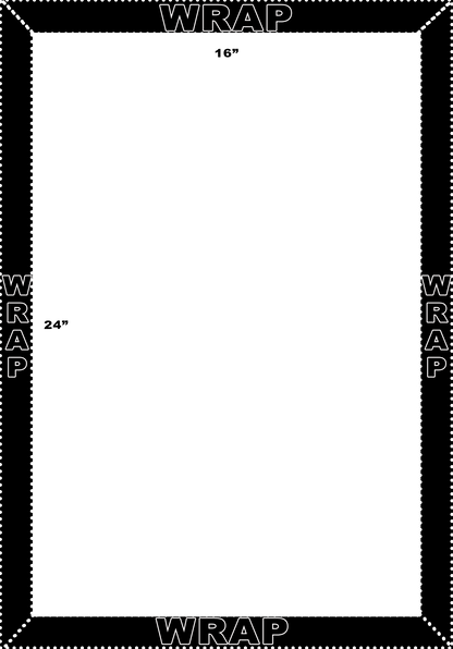 Toile photo portrait