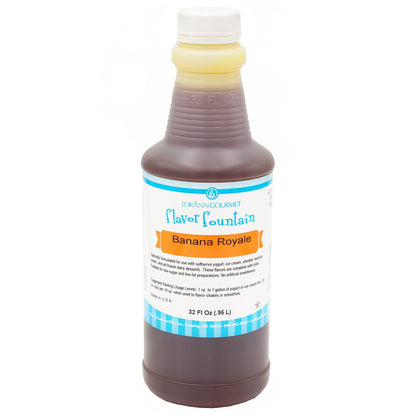 Arôme Banane Royale - 4 oz. - 32 oz. - Arômes pour crèmes glacées et boissons - LorAnn Oils - Distribution canadienne - Livraison gratuite au Canada pour les commandes de plus de 199 CAD