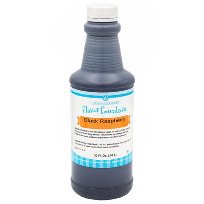 Arôme de framboise noire - 4 oz. - 32 oz. - Arômes pour crème glacée et boissons - Huiles LorAnn - Distribution canadienne - Livraison gratuite au Canada pour les commandes de plus de 199 CAD