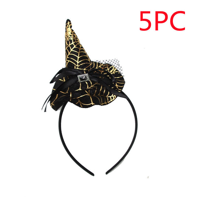 Spooky Halloween Hair Accessories – Festive Headband Costume Prop for Adults & Children