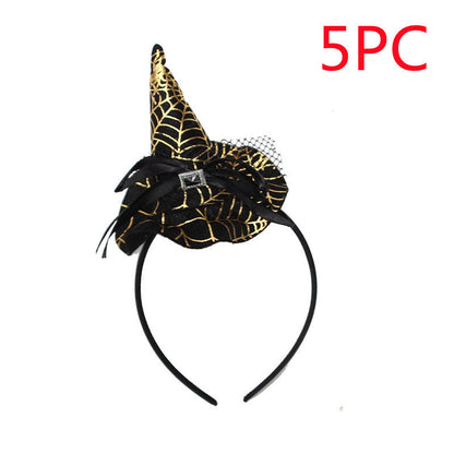 Spooky Halloween Hair Accessories – Festive Headband Costume Prop for Adults & Children