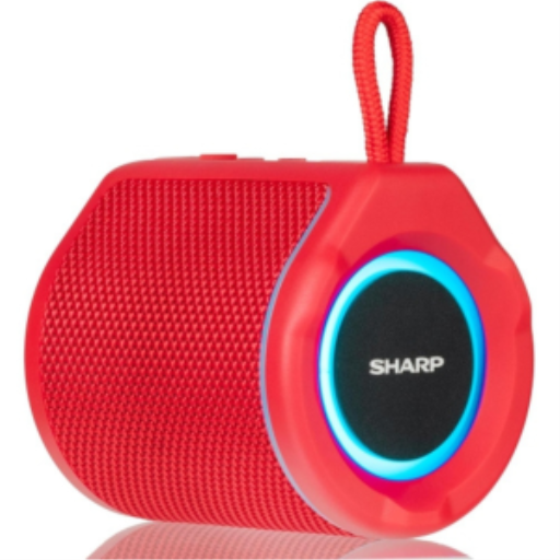 Enceinte Bluetooth compacte, rouge