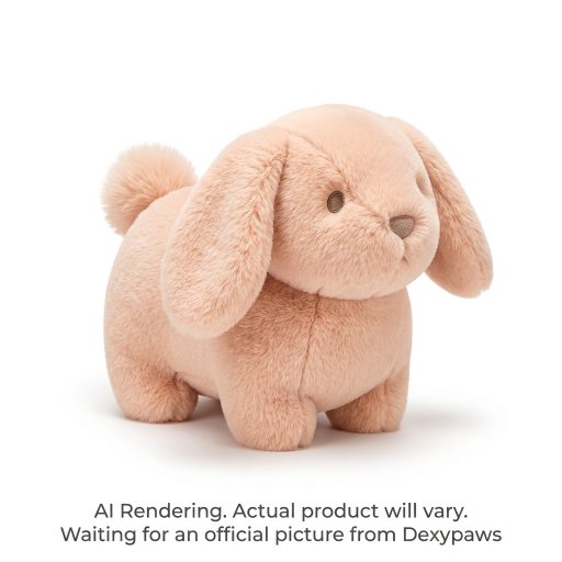 Jouet en peluche - Lapin Rose Pâle