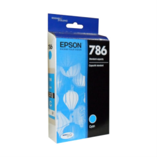 T786220-S ENCRE CYAN EPSON AVEC CAPTEUR WF4630/4640/5110/519