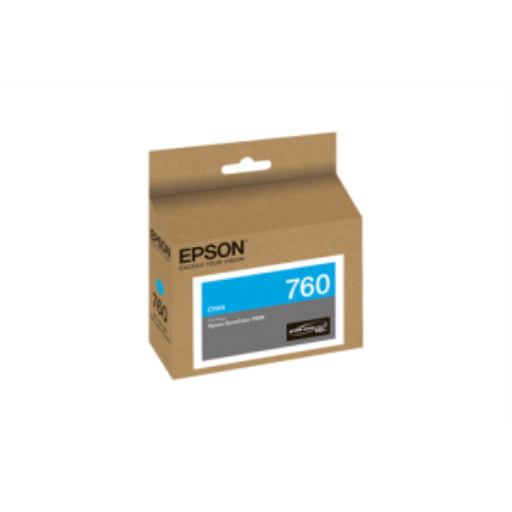 Cartouche d'encre cyan originale Epson 760 HD T760220