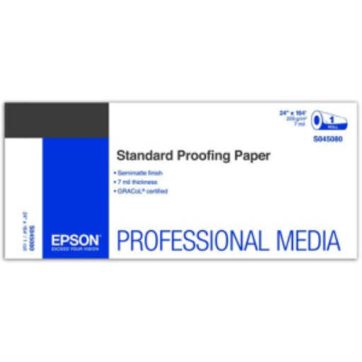 Rouleau de papier d'épreuvage standard Epson 24" x 164' S045080