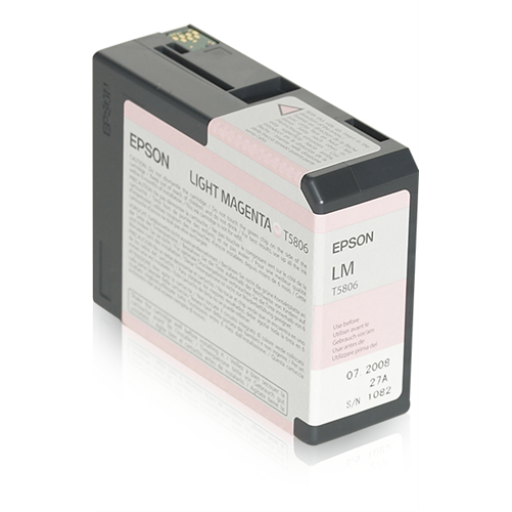 T580600 ENCRE EPSON ULTRACHROME MAGENTA CLAIR 80ML, STYLUS PRO