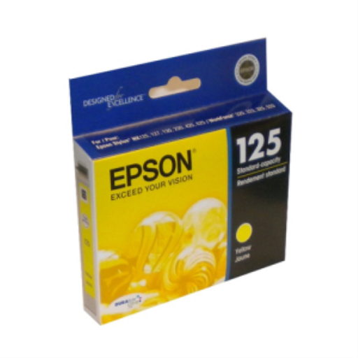 T125420S Cartouche d'encre jaune originale Epson 125