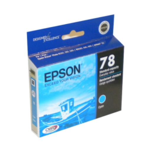 T078220S Epson 78 Cyan Cartouche d'encre d'origine