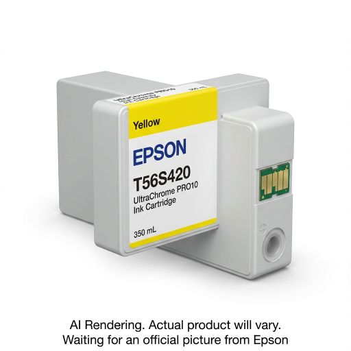 Cartouche d'encre jaune EPSON T56S pour SC P7370/P9370 350ML