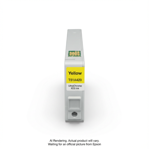 Cartouche jaune Epson ULTRACHROME XD3, 110 ML T51A420