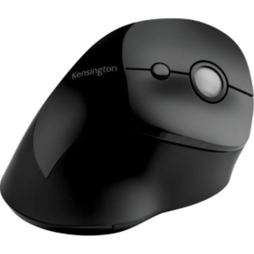 Souris sans fil verticale ergonomique noire