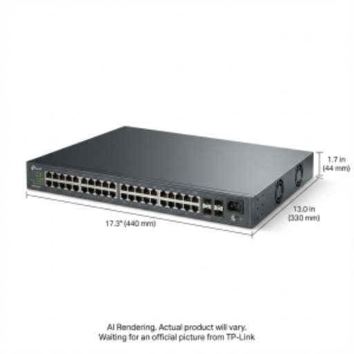 Omada 48-Port Gigabit and 4-Port 10GE SFP+ L2+ Managed Switch