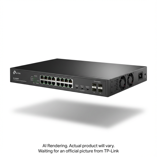 Commutateur rackable Gigabit Omada à 18 ports avec 16 ports PoE+