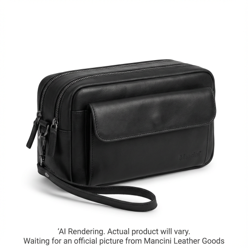 Double Section Zipper Toiletry Kit