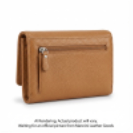 Portefeuille pochette RFID femme à grain galet