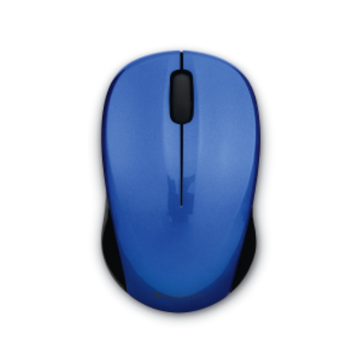 Souris sans fil silencieuse Verbatim Blue LED bleue