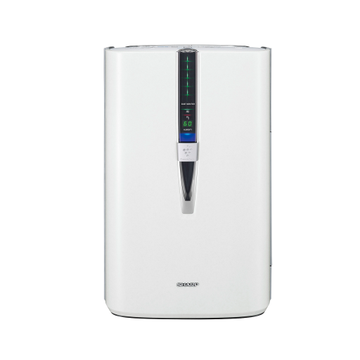 Purificateur d'air HEPA SHARP KC860U pour grande pièce avec ions Plasmacluster et humidificateur intégré pour pièce de 28 m²