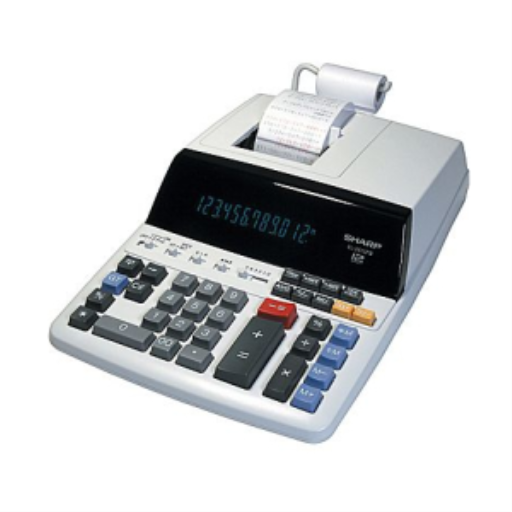 CALCULATRICE IMPRIMANTE SHARP EL2615PIII À ÉCRAN FLUORESCENT 12 CHIFFRES 2 COULEURS