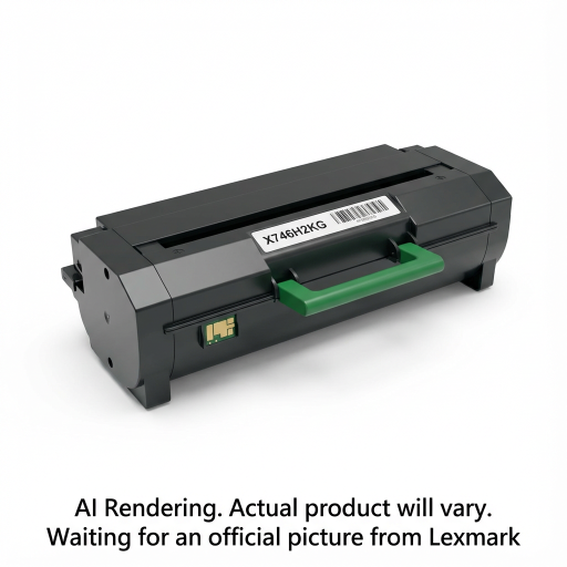 Cartouche de toner noire Lexmark X746,748 12K