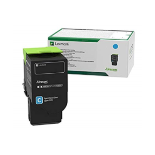 Cartouche de toner cyan haute capacité programme retour Lexmark C231HC0 Référence : C231HC0