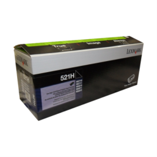 Cartouche de toner programme de retour 25K Lexmark MS/MX710, 711, 810, 811, 812 Référence : 52D1H00
