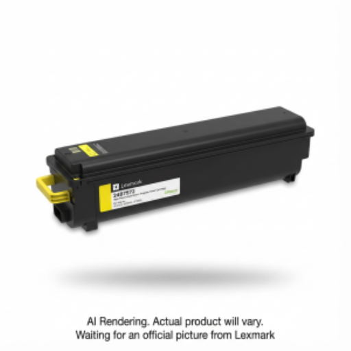 Cartouche jaune Lexmark XC96x, rendement 46,9K