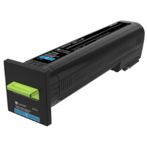 82K1XC0 Lexmark CX825, CX860 cyan très haute capacité du programme de retour