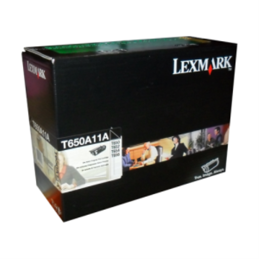 Cartouche de toner Lexmark programme de retour T650, T/X652, 654, X651, 656, 658, 7K, Référence : T650A11A