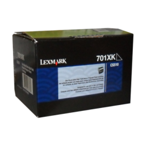 Cartouche de toner noir pour programme de retour Lexmark CS/CX510 (8K) Référence : 70C1XK0