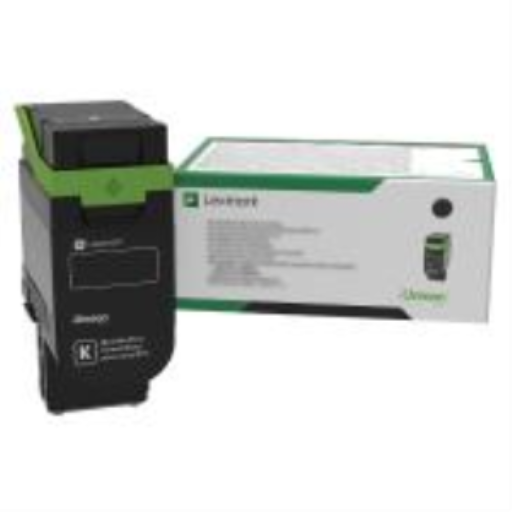 Cartouche de toner noire Lexmark à haut rendement dans le cadre du programme Return