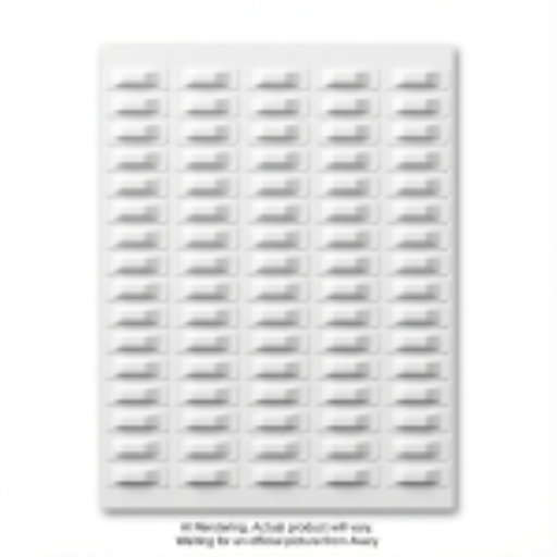 Avery Hand Apply Plain 58 Khz AM Labels, 44.6 mm x 10.15 mm, 108 labels/sheet, 540 labels/box