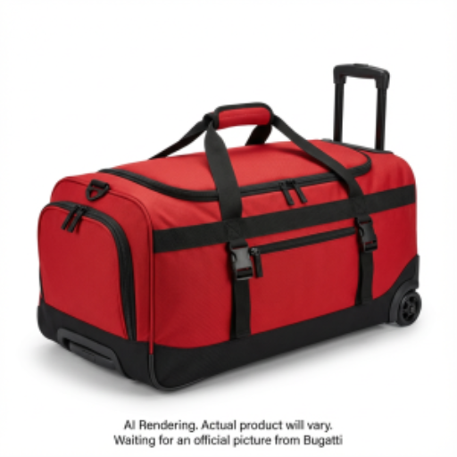 Sac de voyage à roulettes K&B Sport Traveller - Rouge