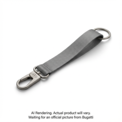Porte-clés Downtown Essentials - Boucle en alliage de zinc et d'aluminium TAC2633BU-GREY