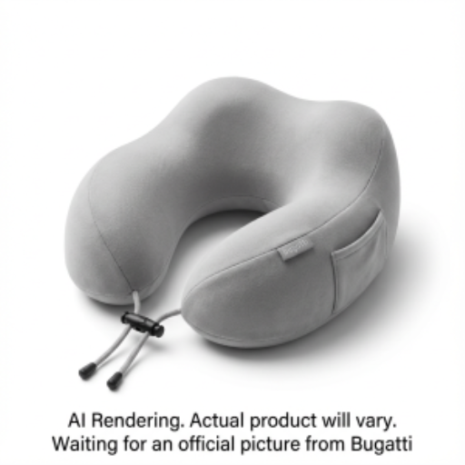 Oreiller de voyage ergonomique pour le cou – Fabriqué en polyester 280 g + mousse à mémoire de forme PU 260 g