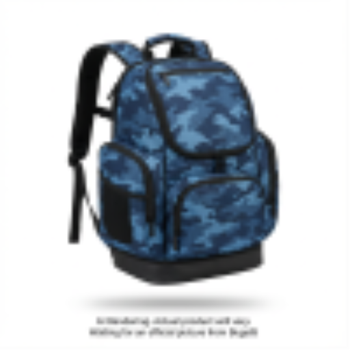 K&B Sport Junior Panorama Boot Backpack - Blue Camo