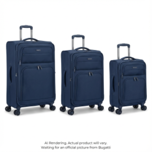 La Havane - Bugatti - Ensemble de 3 valises - Polyester