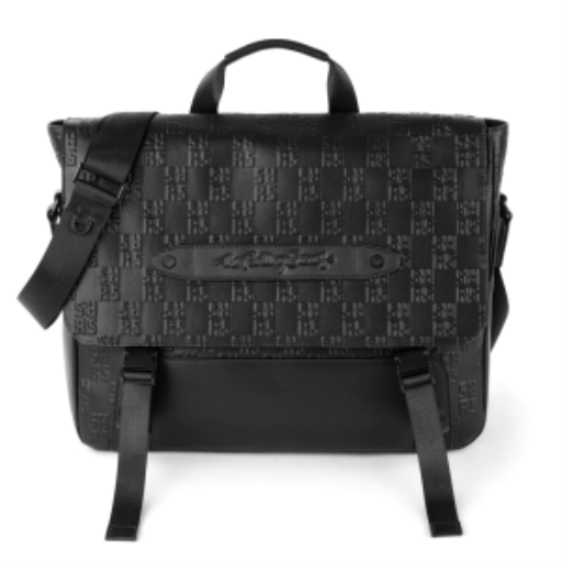 MSG6051RS-BLACK Sac bandoulière The Rolling Stones Paint It Black - Cuir
