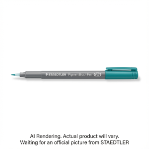 Pigment Brush Pen Teal