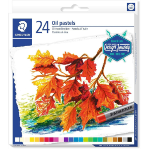 2420-C24-07 STAEDTLER-Mars Limited SET OF OIL PASTEL 8mm.CRD