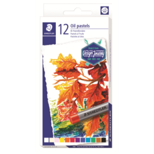 2420-C12-07 STAEDTLER-Mars Limited PASTELLAS À L'HUILE ASSORTIS 12/ÉTUI