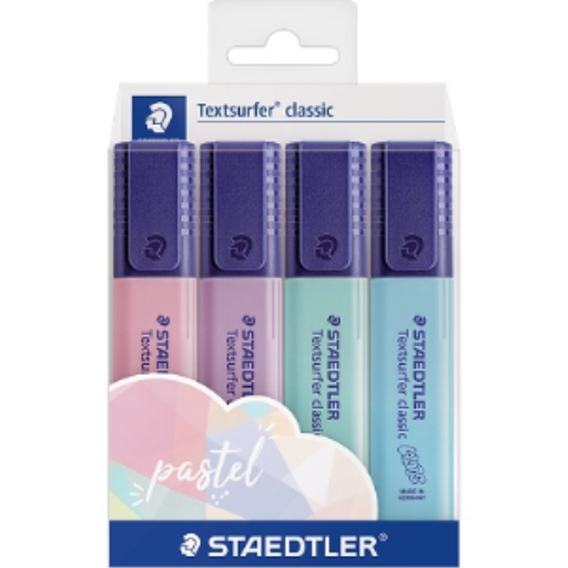 Highlighter Textsurf.pa.4pcs.wallet