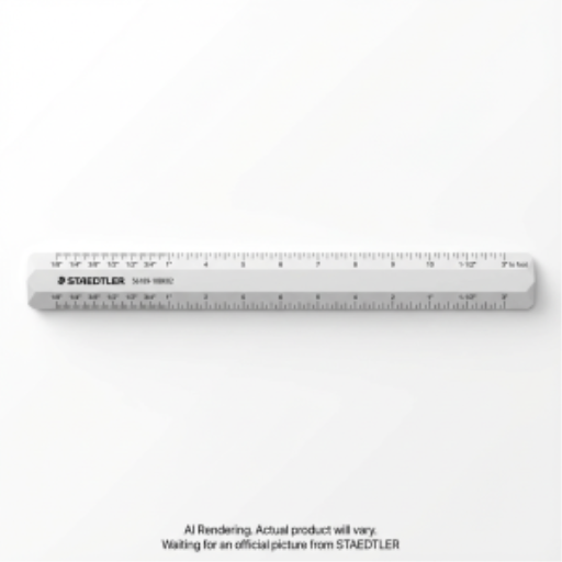 Règle plate 12'' architecte BK