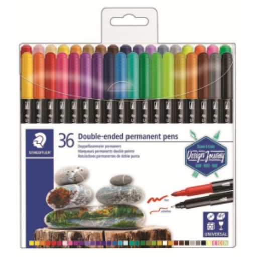 Double-ended perm. Pens 36 pcs