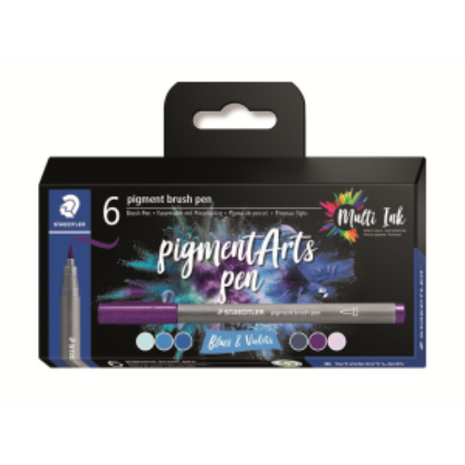Pigment arts Brush Blues & Violets