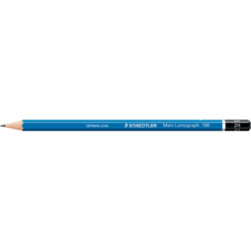 Crayon Mars Lumograph 2H 100% PEFC