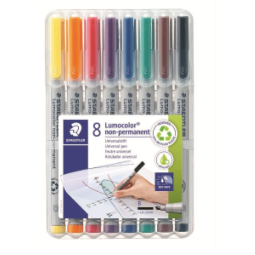 Stylo universel Lumocolor non-p B 8 pièces