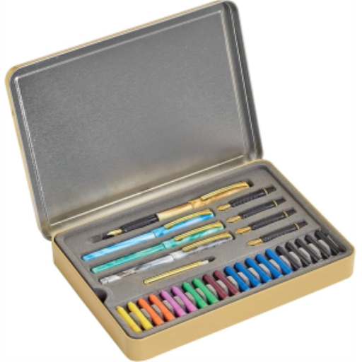 Coffret de calligraphie 5 plumes